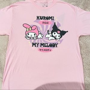 Kuromi and My Melody Spiral Shirt
